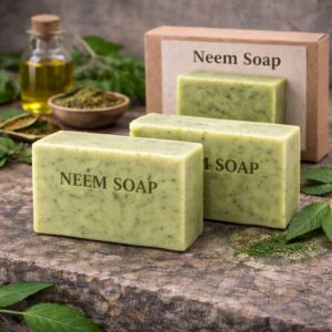 Neem Soap – Natural Handmade Soap with Neem Leaf Extract