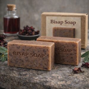 Hibiscus Soap – Natural Handmade Soap with Bissap Extract