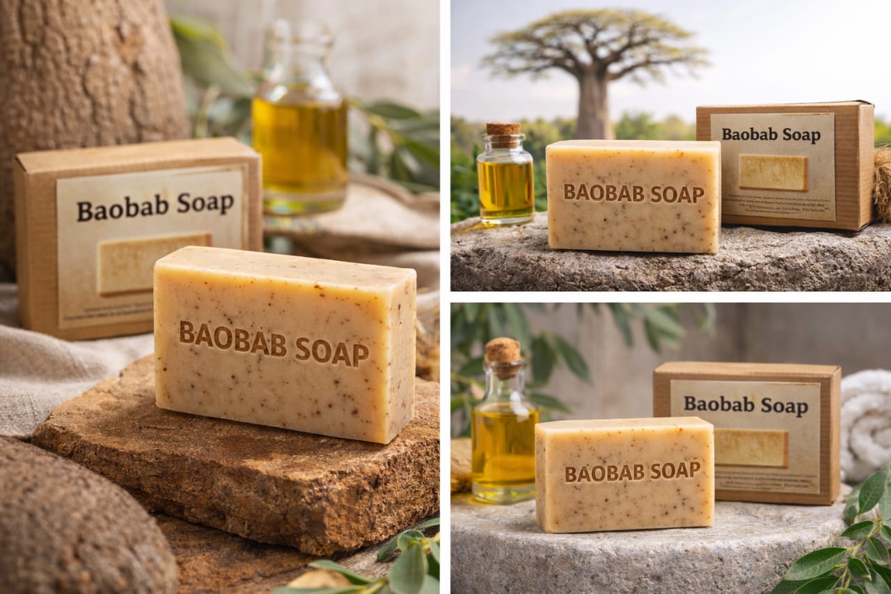 Baobab Soap – Natural Handmade Soap with Baobab Oil - Image 2